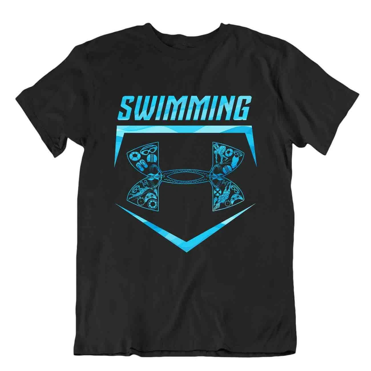 Swimming T-SHIRT Modern Cool Design TEE T Elegant Sports Karma SHIRT