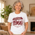 Personalised Original 1966 Women 60th Birthday T Shirt