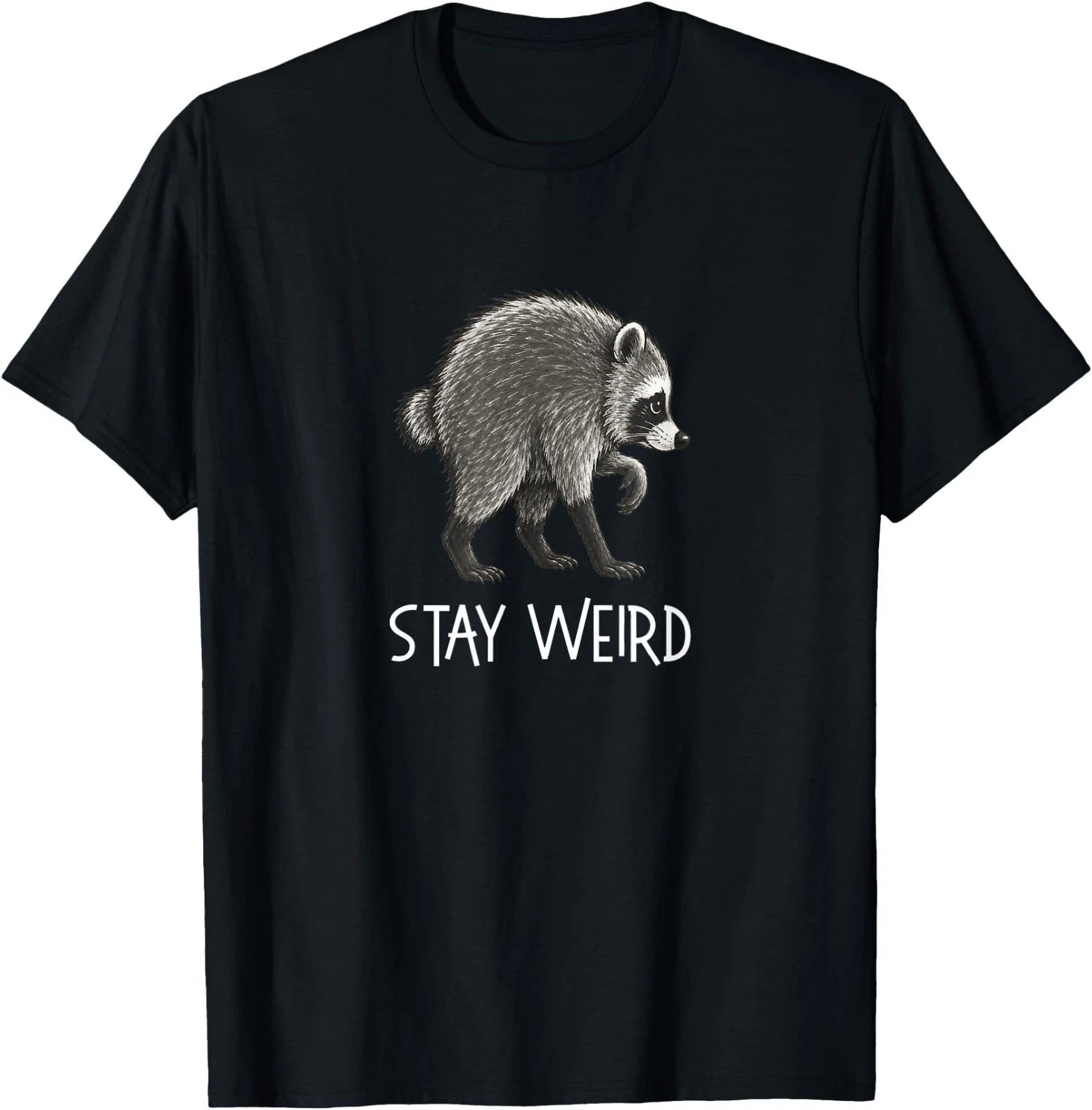 Stay Weird Jimothy Raccoon T-Shirt