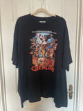 GREMLINS Black Film Movie Graphic Print Short Sleeve T-Shirt, Size 4XL
