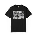 Man in City Street Photo T-shirt | Urban Black White Graphic