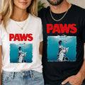 Paws Jaws Cat Fun Pet Lover Unisex Kids T Shirt Funshirt Funny Kitten Tee Gift