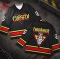 Danhausen Long Sleeve Hockey Jersey – Cursed Pro‑Style Wrestling Fan Gear