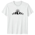 Celestial Moon Phases Sun Rays T-Shirt Boho Astrology Celestial Birthday Gift