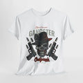 Gangster Skull Tee, Vintage Style Unisex T-Shirt, Gift for Men, Streetwear,