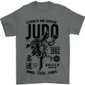 Judo Strength and Courage Martial Arts MMA Mens T-Shirt 100% Cotton