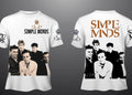BASIC SHIRT Simple Minds band white 3D SHIRT aop All sizes S to 4Xl