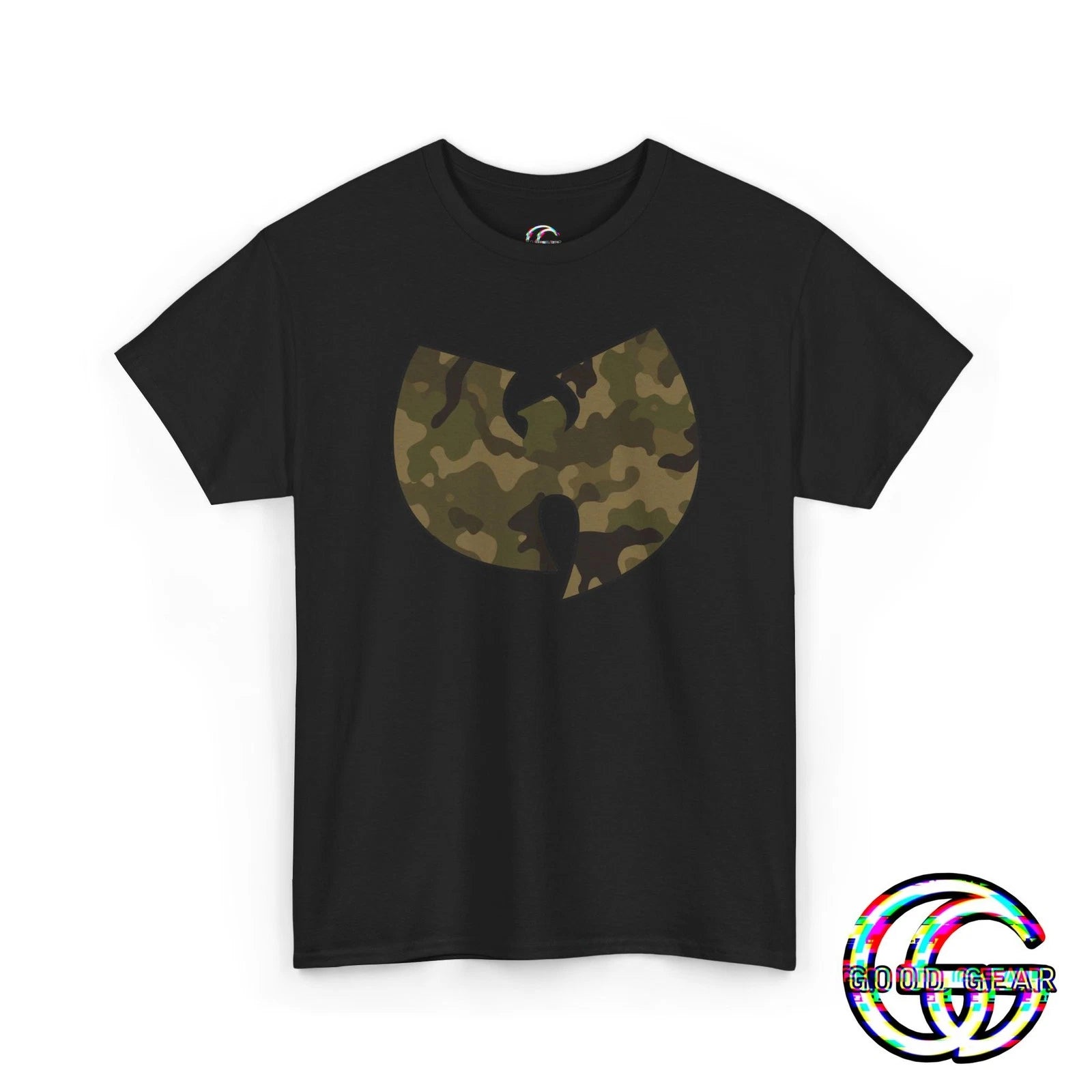 Wu Clan Military Camouflage T-Shirt, Hip Hop Tee, Wu Clan Camo Shirt