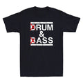 Drum & Bass / Rum & Ass Funny Quote Joke Gift Vintage Men's Short Sleeve T-Shirt