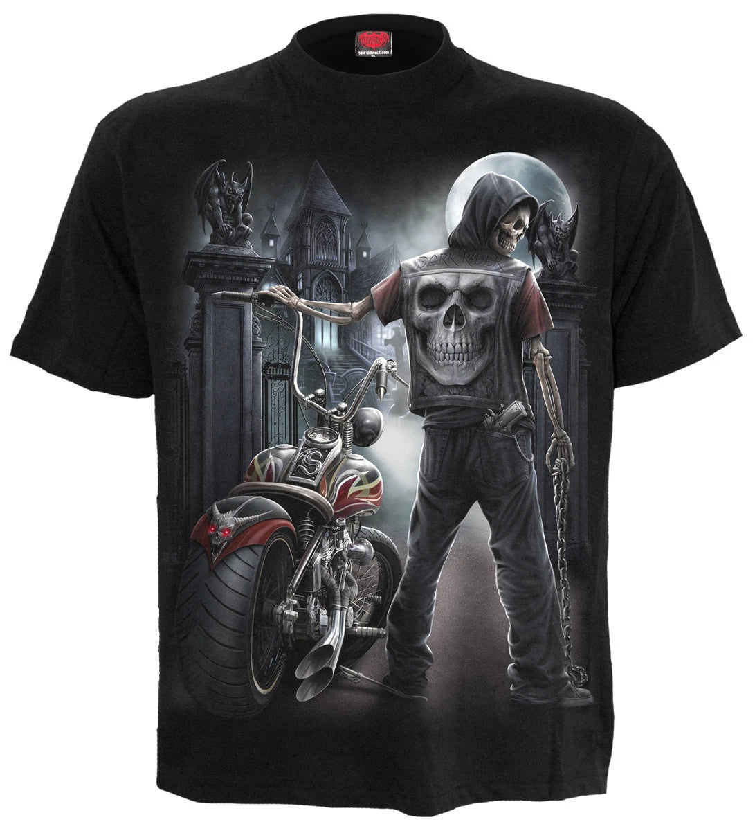 SPIRAL DIRECT NIGHT CHURCH T-Shirt,Tee/Top/ Biker/Grim Reaper/Skull/Skeleton/