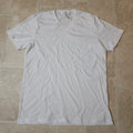 Bella Canvas V-Neck White T-Shirt Men's Large NWOT