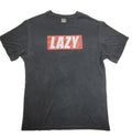 Lazy T-shirt Mens XL Black FKN Gym Wear Workout Crossfit Casual Funny Big Logo