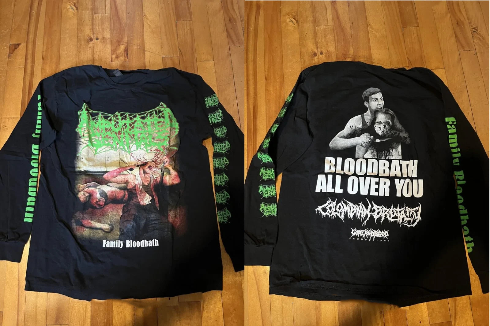 Amputated Genitals Longsleeve Unisex Shirt