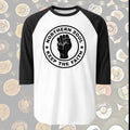 Northern Soul 3/4 sleeve raglan Baseball shirt Wigan Casino Mod Skin Vespa