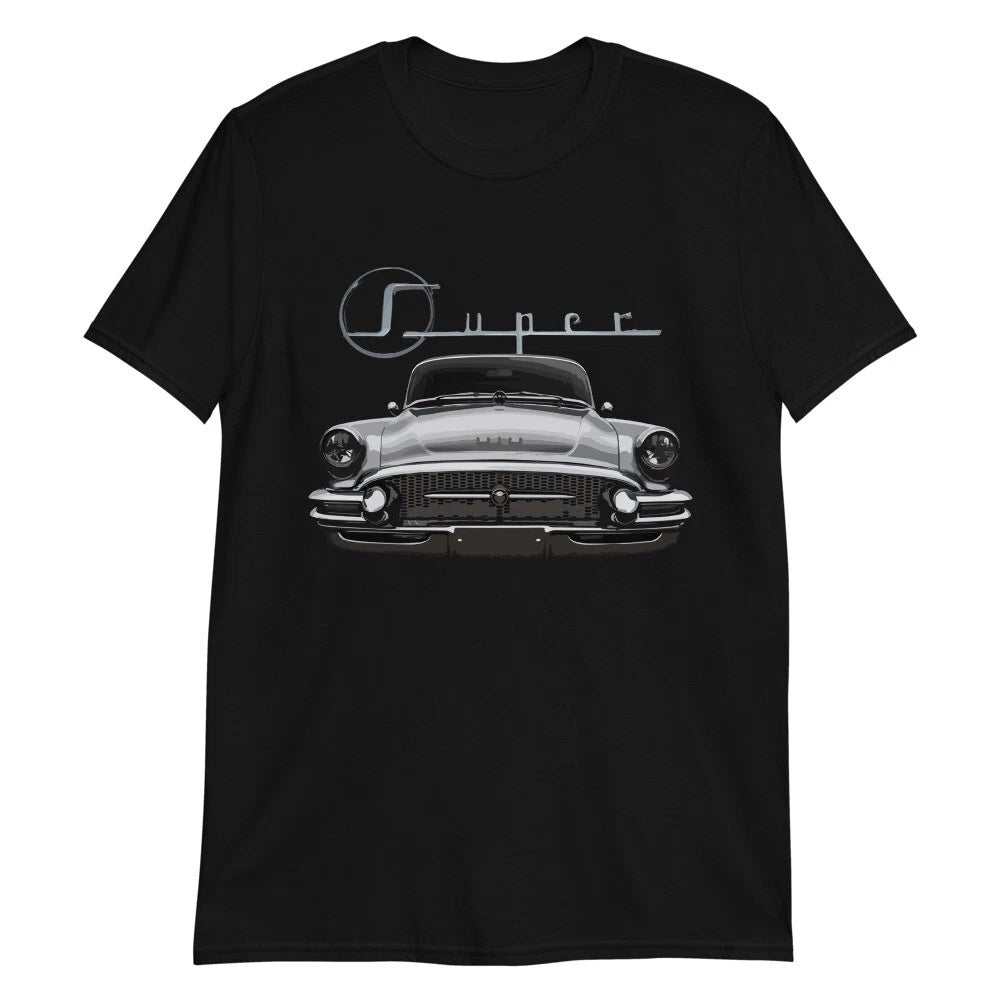 1955 Buick Super Antique Car Short-Sleeve T-Shirt