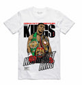 NEW Streetwear on Demand KINGS BOXING LEGEND WHITE Tee Shirt SMALL-3XLARGE