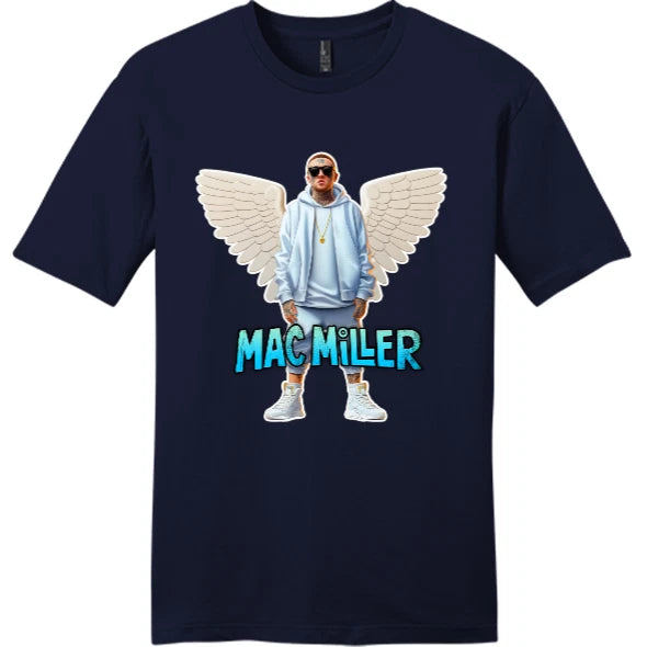NEW Art Society RAP ICON ANGEL NEW NAVY Tee Shirt SMALL-4XLARGE MADE IN USA