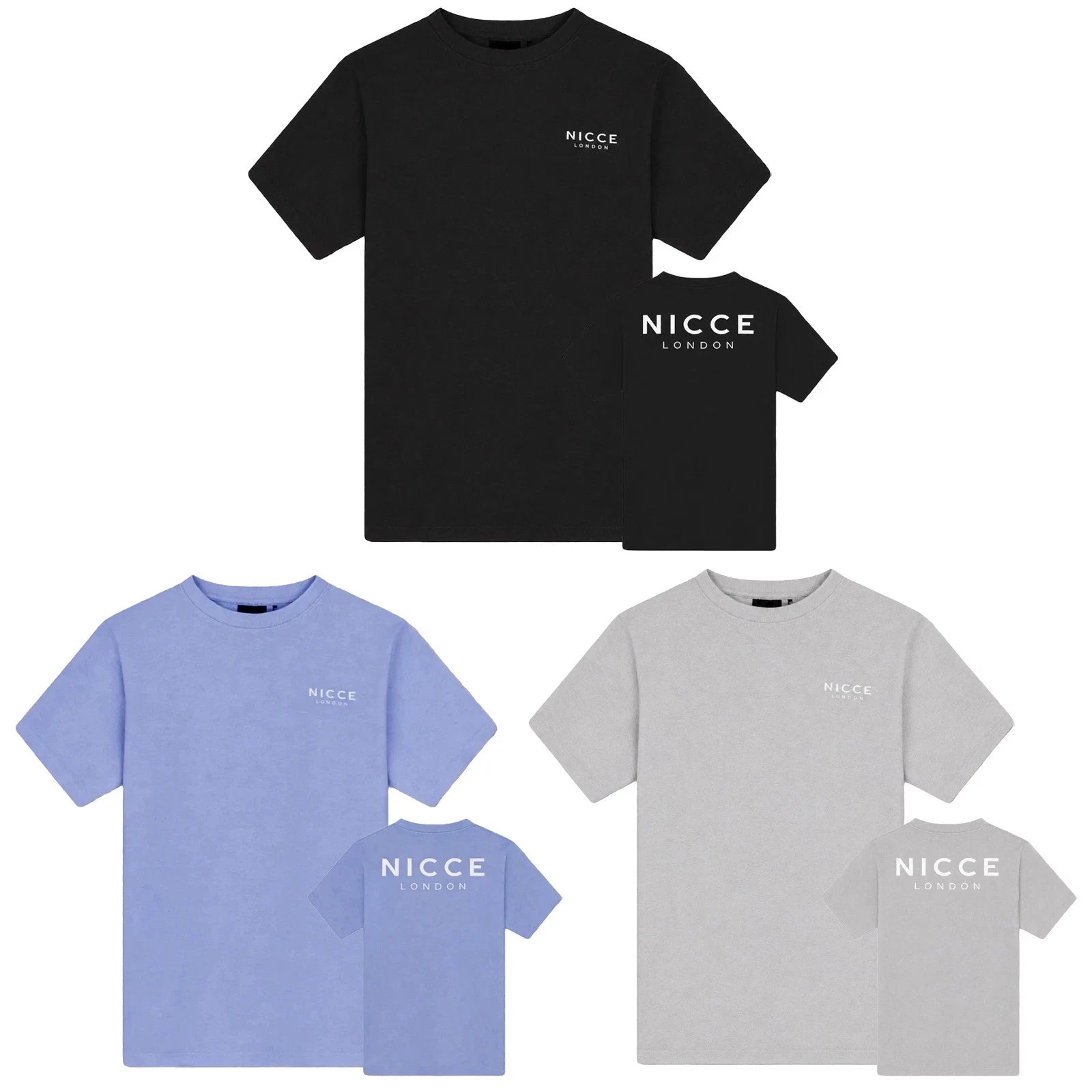 Logo Mens FLAVUR Cotton Short Sleeve Casual T-Shirt Tee Top by Nicce