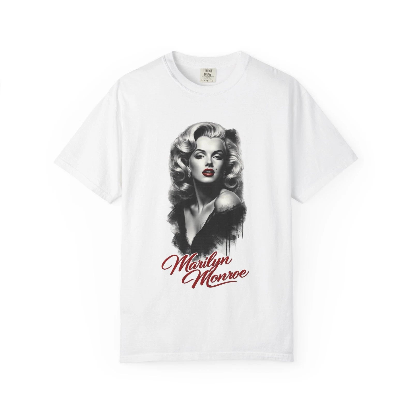 Vintage Marilyn Monroe Glam Portrait T-Shirt | Retro Actress Graphic