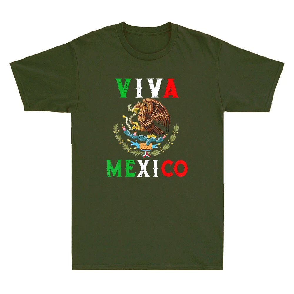 Mexican Independence Day Mexico Eagle Mexico Viva Mexico Vintage Men's T-Shirt