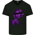 Marilyn F#ck Society Mens V-Neck Cotton T-Shirt