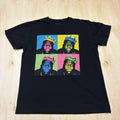 The Notorious B.I.G. Shirt Mens Large Black Pop Art Crown Graphic Tee T-Shirt