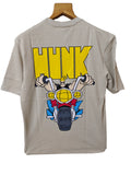 oversized print t-shirt for men and women hollywood style unisex tee