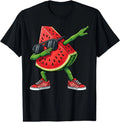 Dabbing Watermelon Kawaii Summer Tropical Fruit Lovers T-Shirt