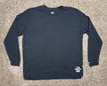 Y2K Ecko Unltd Raw Uncut Thermal Shirt Men Size 3XL Waffle Knit Black Grunge L/S