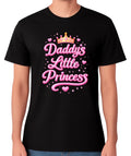 Daddy’s Little Princess Cute Pink Graphic Unisex T-Shirt Gift Tee