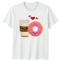 Coffee And Donuts My Perfect T-Shirt Kawaii Pastry Lover Food Drink Birthday