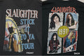 1991 Slaughter Stick It To Ya Tour Shirt 2 sides Black Unisex