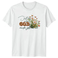 Just Be Who GOD Made You T-Shirt Faith Based Apparel Christian Birthday Gift