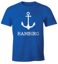 Hamburg Moonworks® Anchor Print Men's T-Shirt