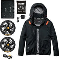 L NEW BURTLE 30V Aircraft Cooling Jacket Fan Battery Full Set Ready to Use Japan