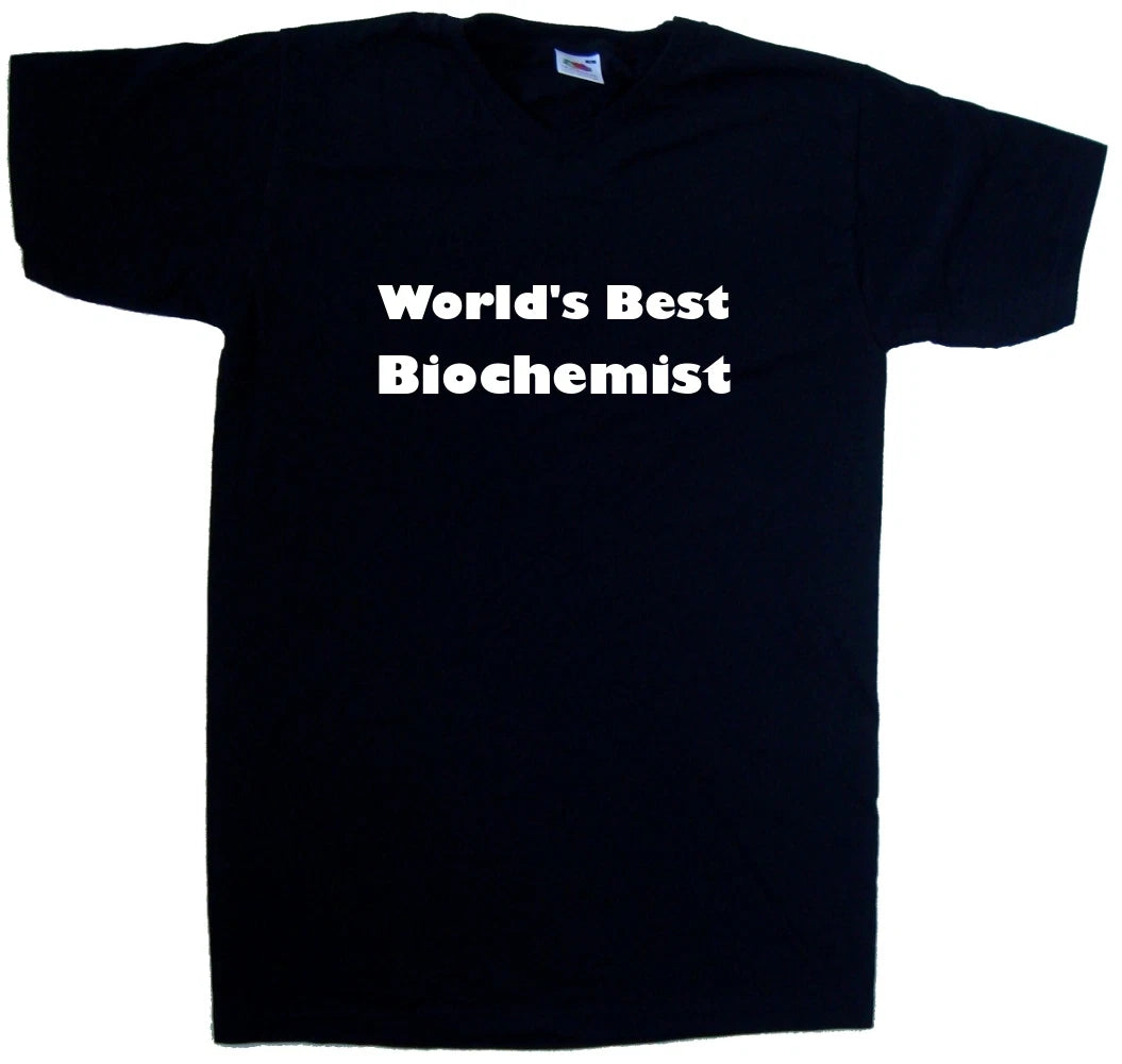 World's Best Biochemist V-Neck T-Shirt