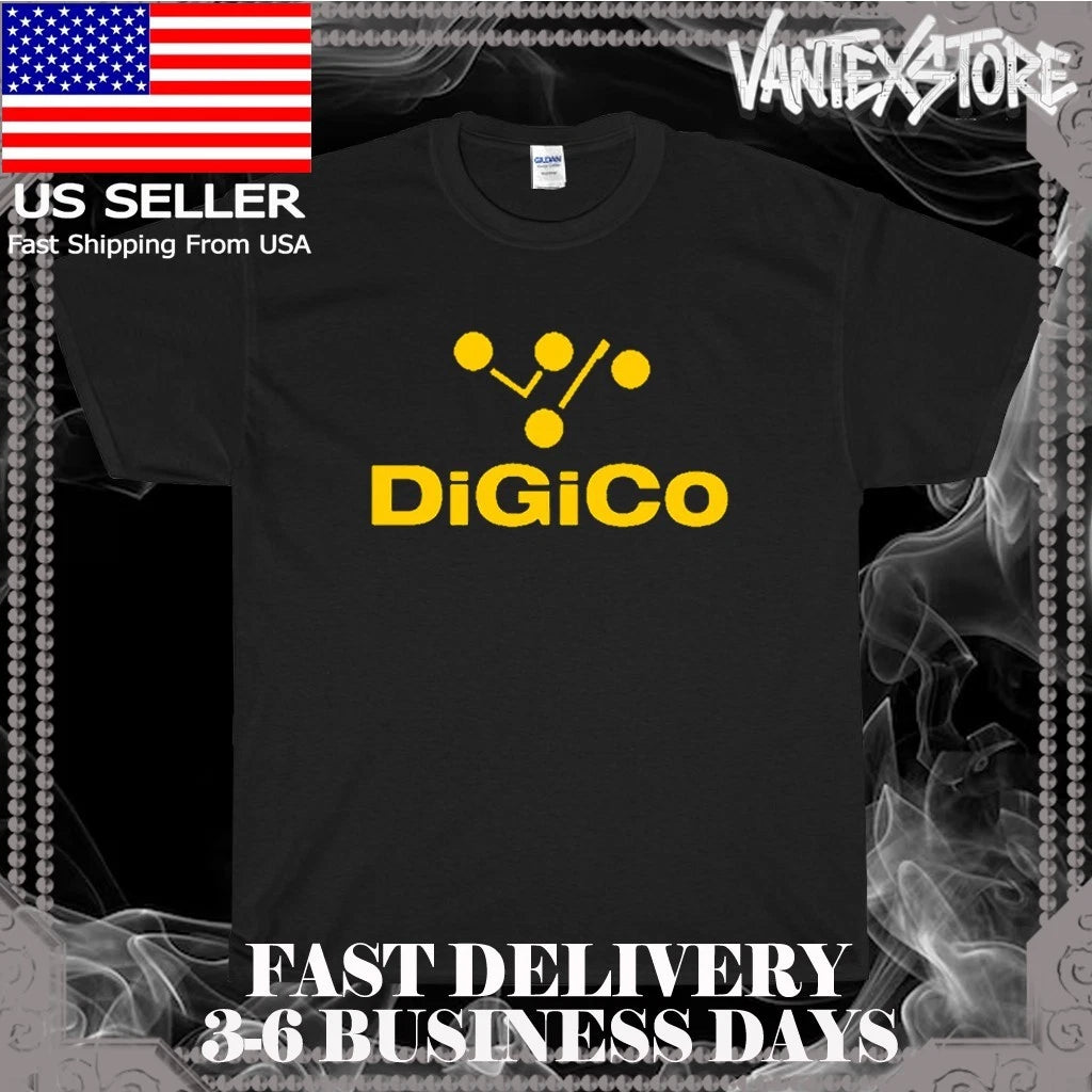 NEW SHIRT DIGICO CREATIVE MIXING CONSOLE LOGO MEN'S T-SHIRT AMERICAN SIZE S-5XL
