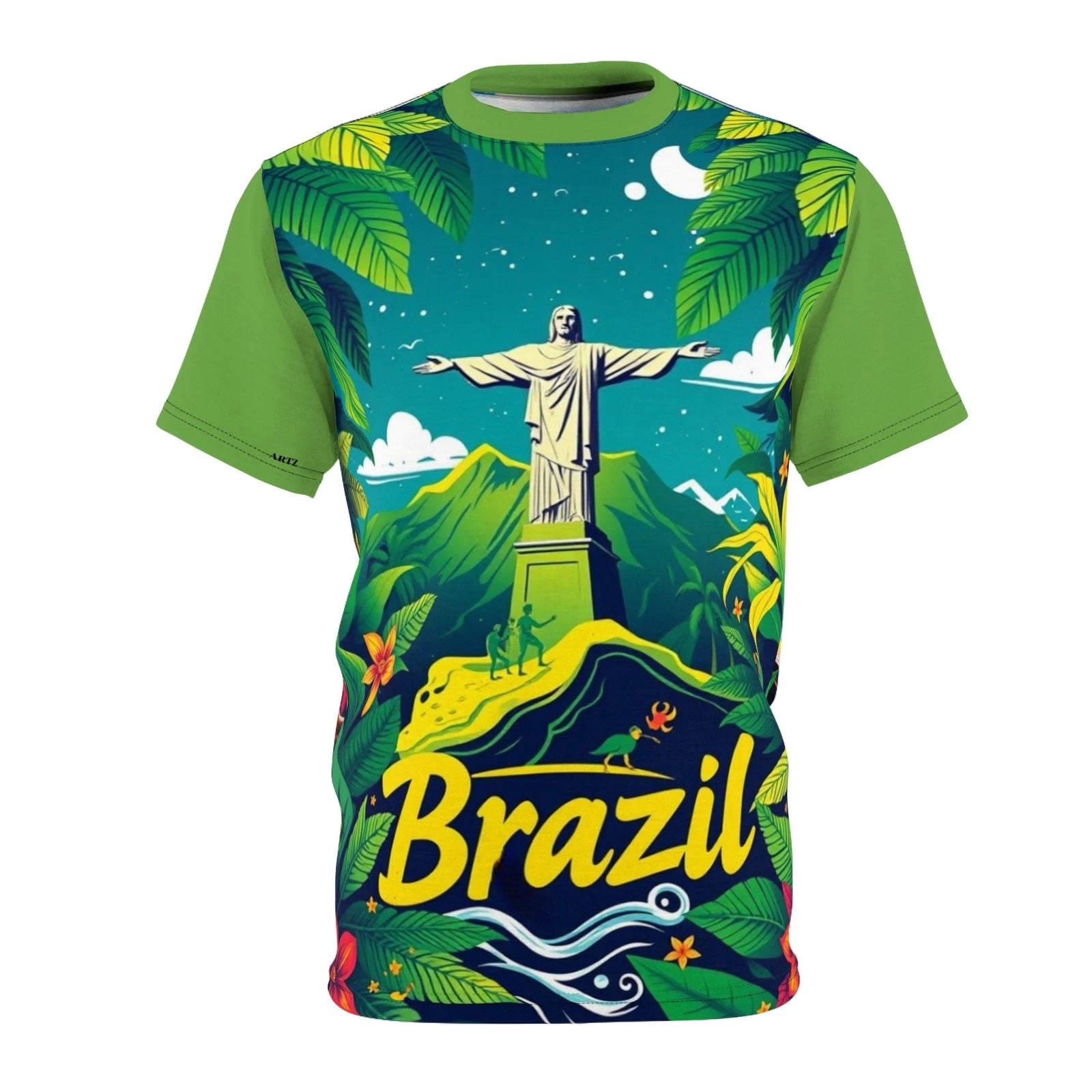 Brazilian Vibes Unisex Tee, Urban Brazil Shirt, Carnival T-Shirt, Rio de Janeiro