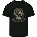 Urban Skull With Headphones Mens Cotton T-Shirt Tee Top