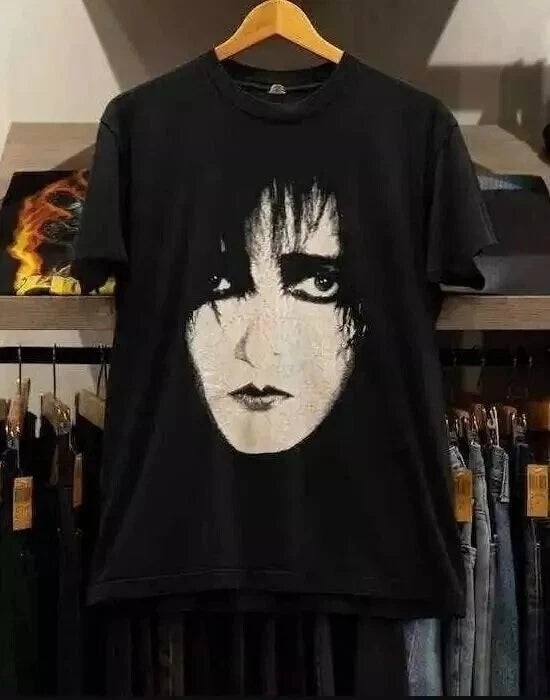 Vintage 80s Siouxsie And The Banshees Black Unisex Tshirt S 5XL