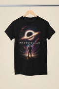 Inspired Movie Poster Drawing "Interstellar" Unisex T-Shirt (MO 127)