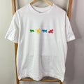 Uniqlo Shirt Mens Extra Large White POP ART Archive Short Sleeve Crew Neck