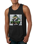 Alligator Alcatraz Everglades Florida Prison Officer Mens Tank Top