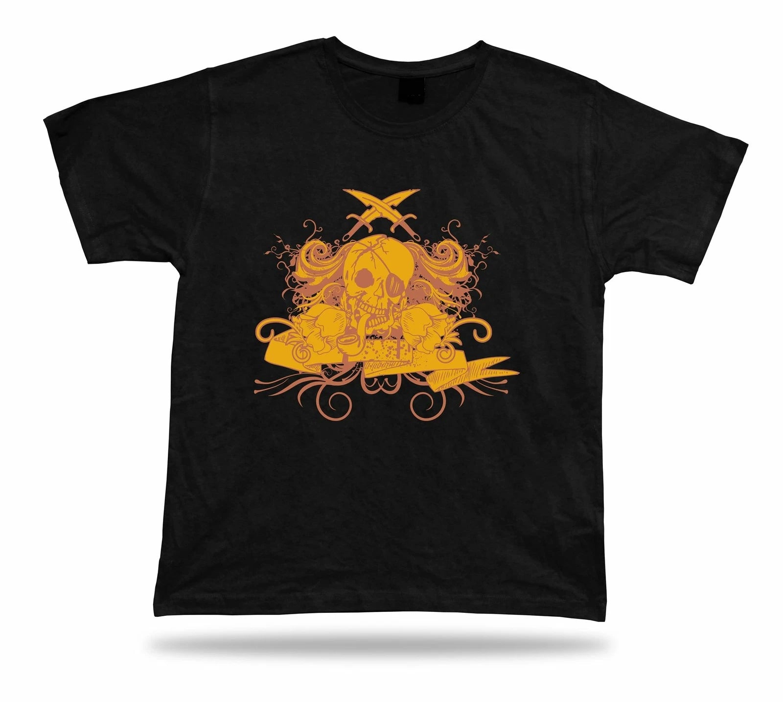 Pirate Skull Skeleton awesome cool modern t shirt tee special birthday gift