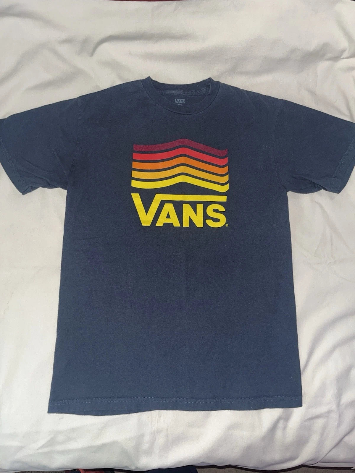 Men’s Vans Tshirt size small grey cotton VGC