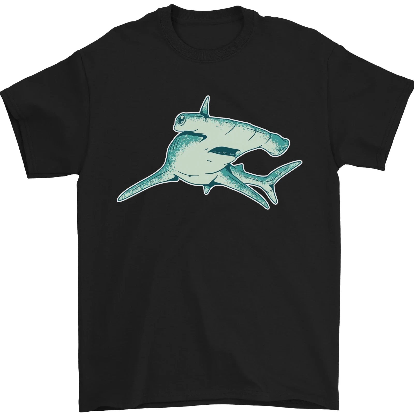 A Hammerhead Shark Mens T-Shirt 100% Cotton