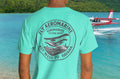 Aeromarine airways Caribbean Hobo  T-shirt key west  Havana Cuba seaplane black