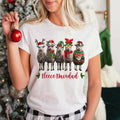 Fleece Navidad - Christmas Unisex T-Shirt Festive Jolly Secret Santa Xmas Wales