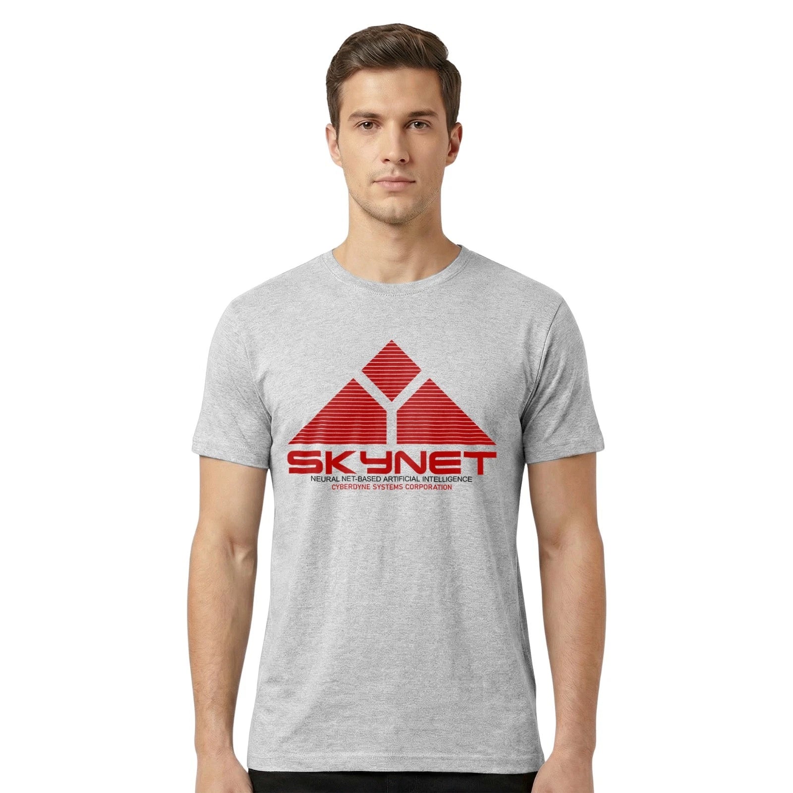 Skynet AI Cyberdyne Systems T-Shirt | Sentient Movie Cosplay Sci-Fi Retro Tee