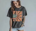 FDT RETRO FLORAL GROOVY TEE | SUBTLE ANTI-TRUMP TEE | TRENDING ANTI-MAGA T-SHIRT